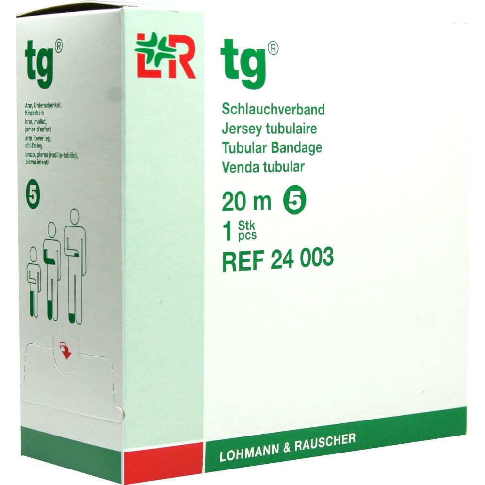 TG Schlauchverband Größe 5 20 m weiß 1 St Verband