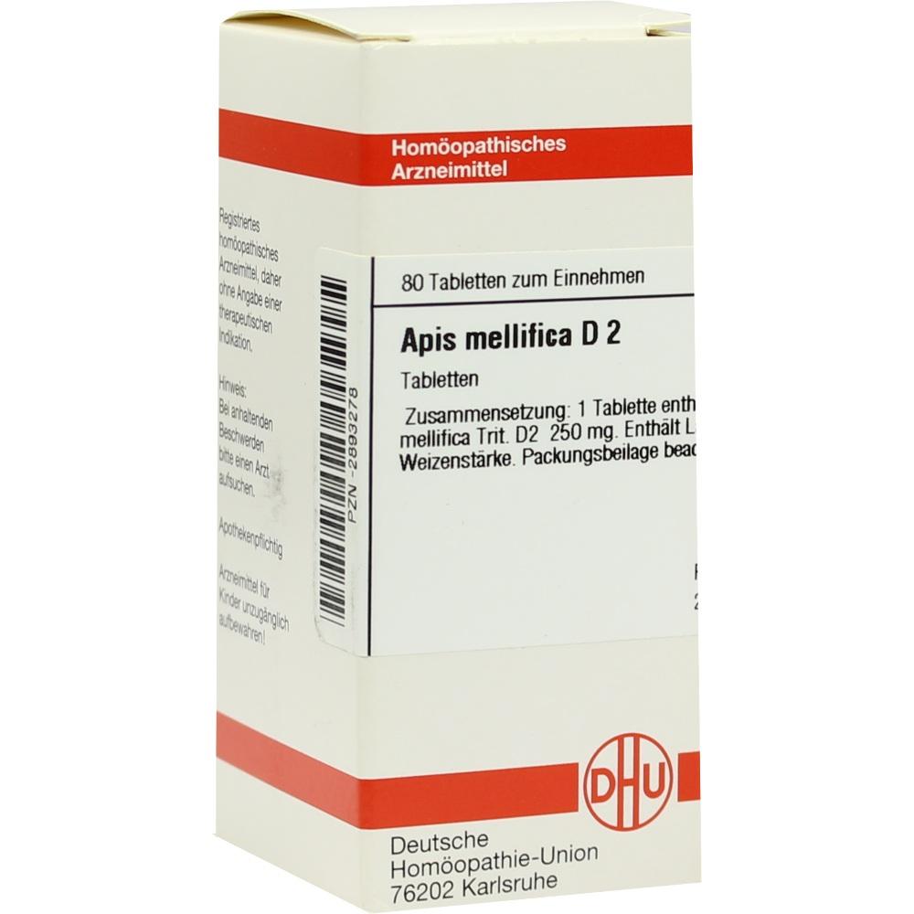 APIS MELLIFICA D 2 Tabletten 80 St Tabletten