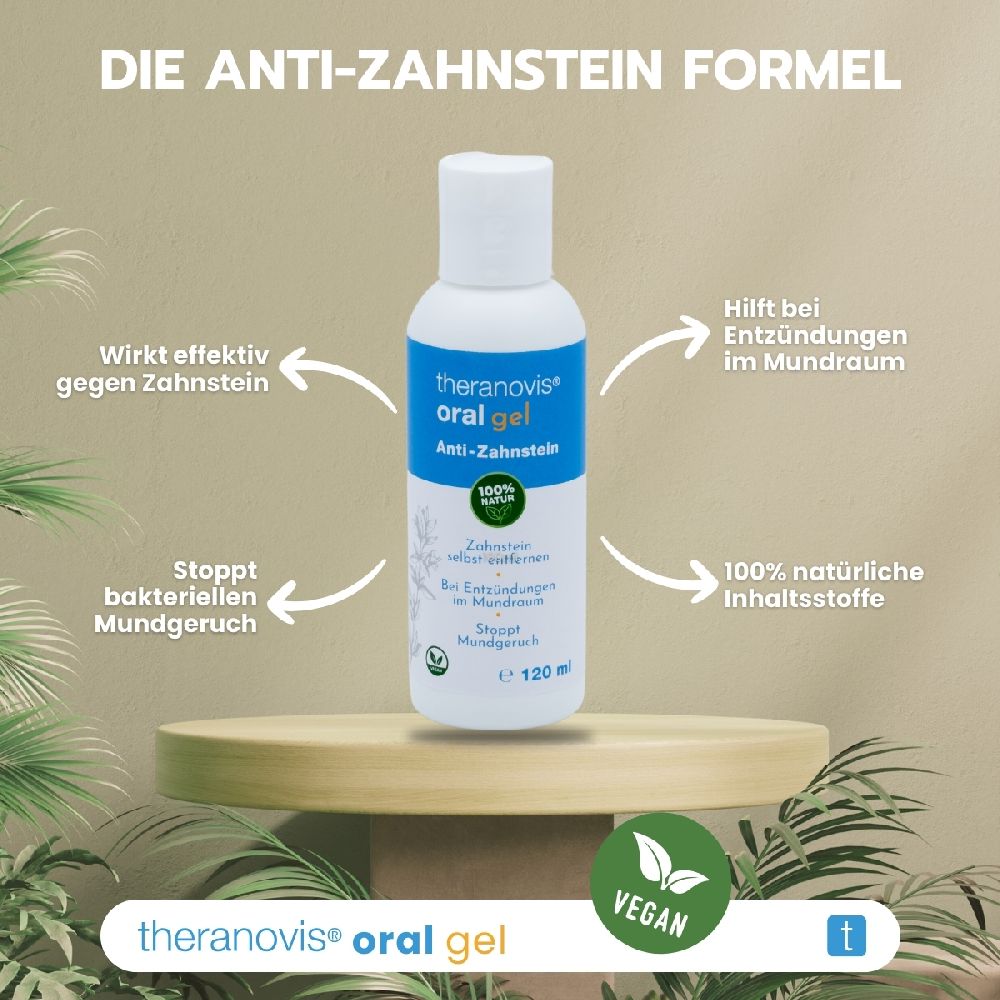 theranovis oral Zahnstein gel  120 ml Gel