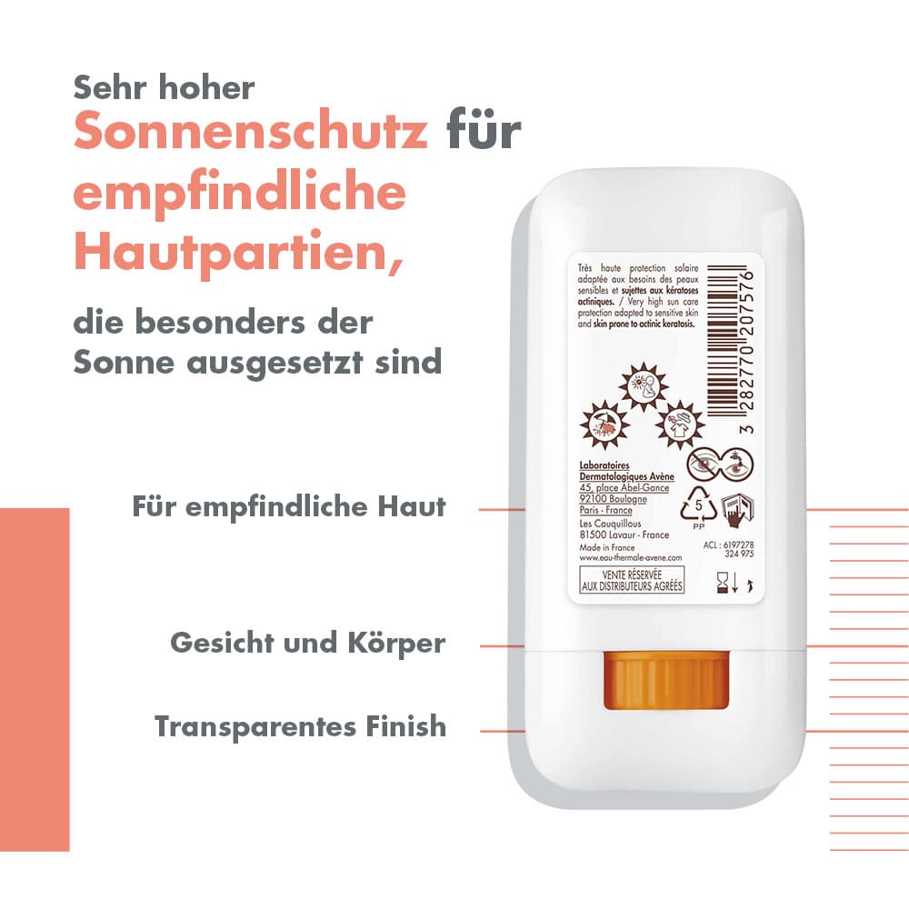 Avène SunsiStick KA SPF 50+ + 3 € sparen* 20 g Stifte