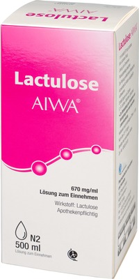 Lactulose AIWA 670mg/ml 500 ml Lösung zum Einnehmen
