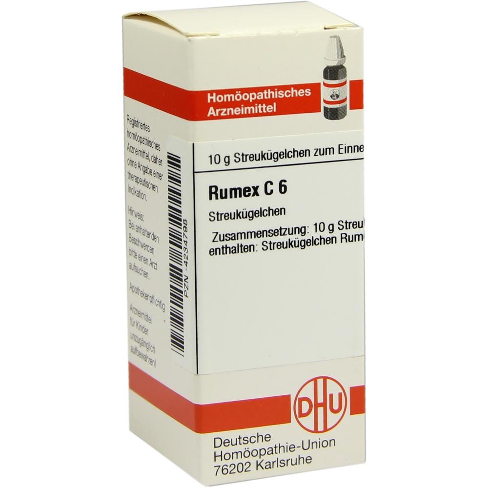 RUMEX C 6 Globuli 10 g Globuli