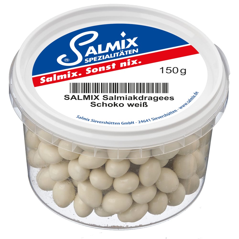 Salmix Schoko Dragees Weiß 150 g Dragees