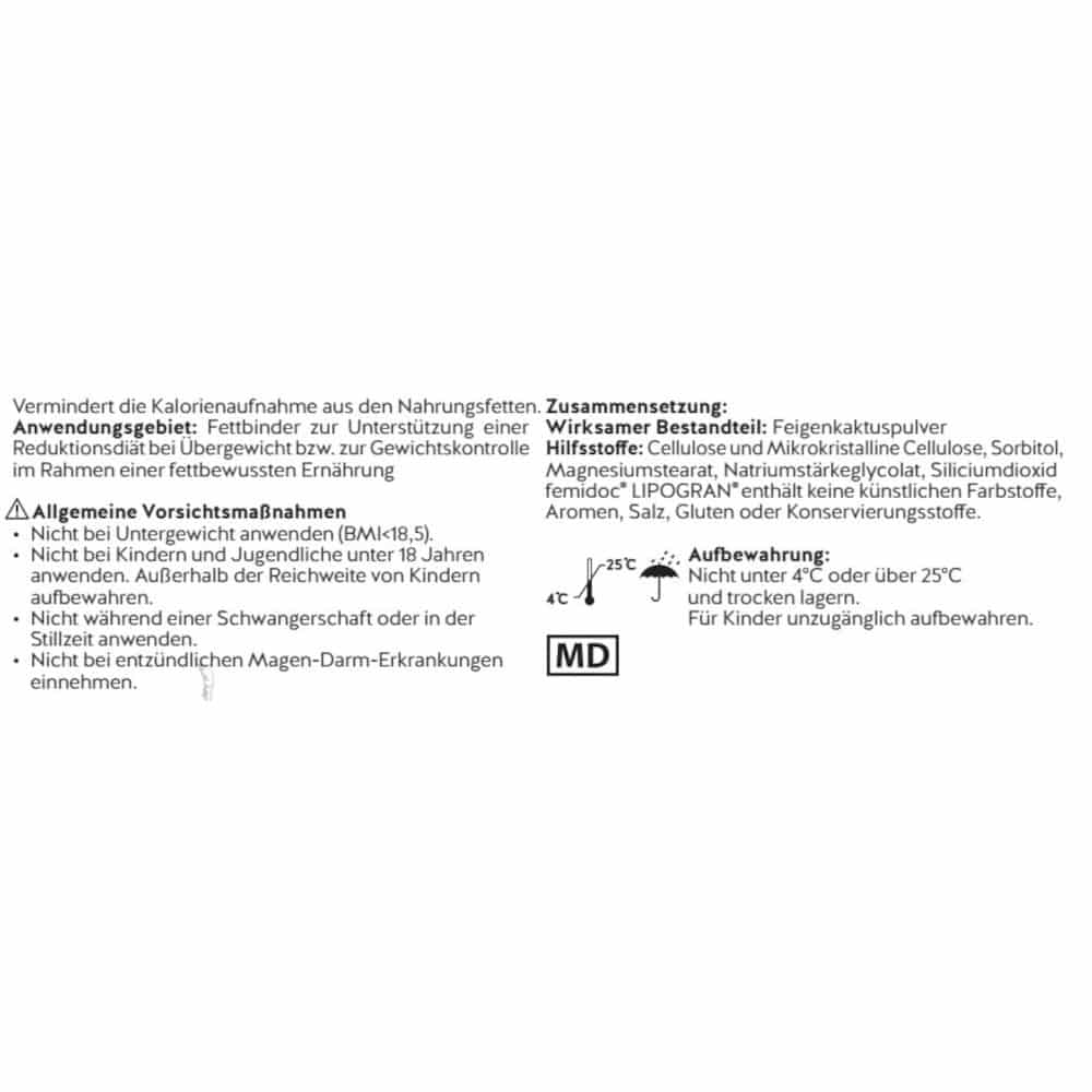 femidoc LIPOGRAN 60 St Tabletten