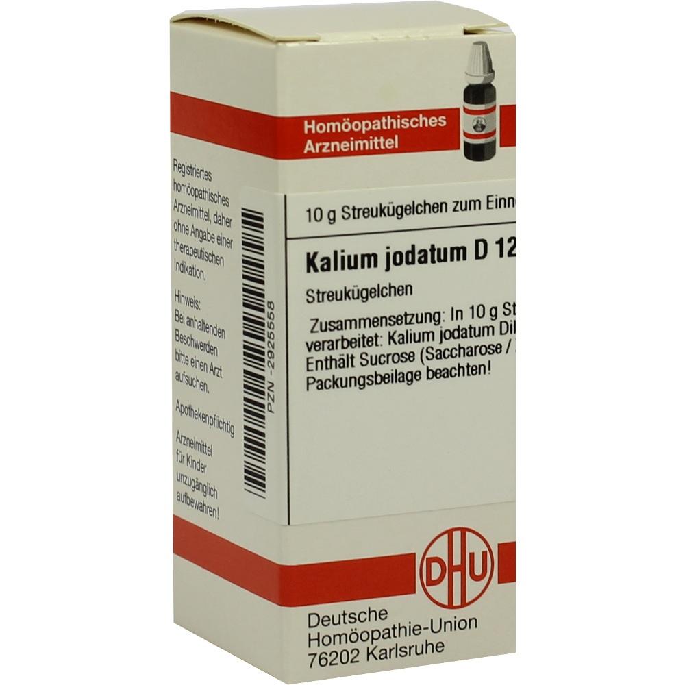 KALIUM JODATUM D 12 Globuli 10 g Globuli