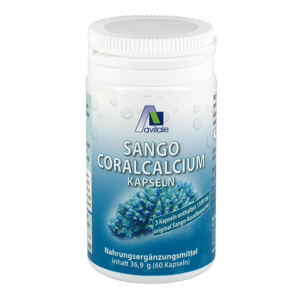 Avitale SANGO CORAL Calciumkapseln 60 St Kapseln