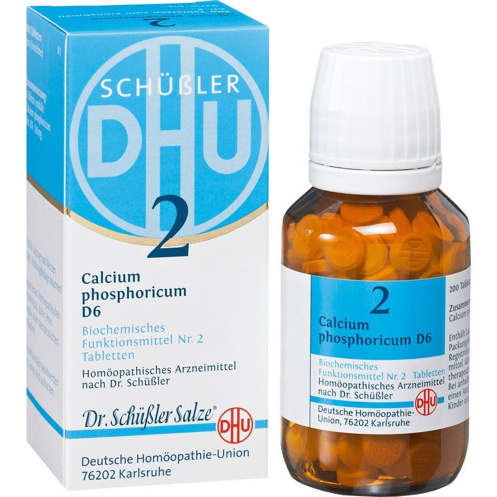 DHU Schüßler-Salz Nr. 2 Calcium phosphoricum D6 200 St Tabletten