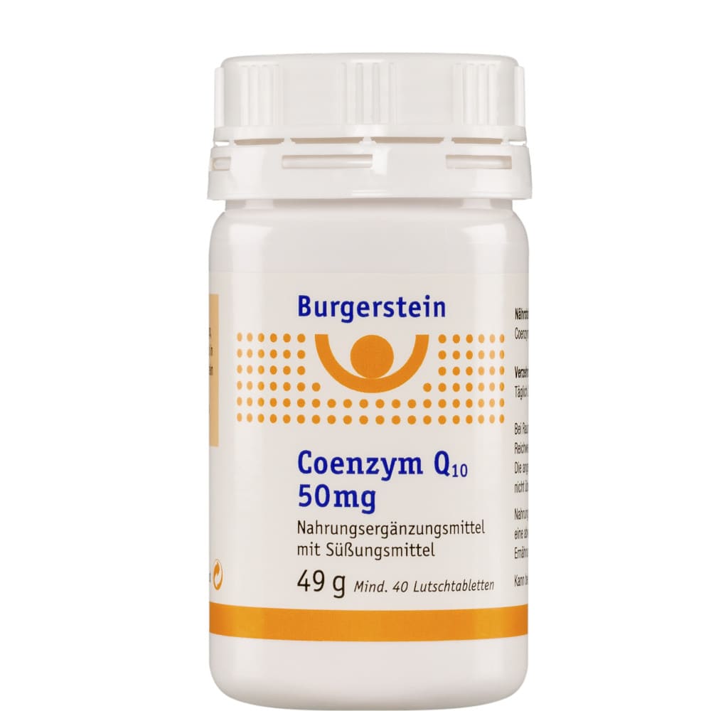 Burgerstein Coenzym Q10 40 St Lutschtabletten