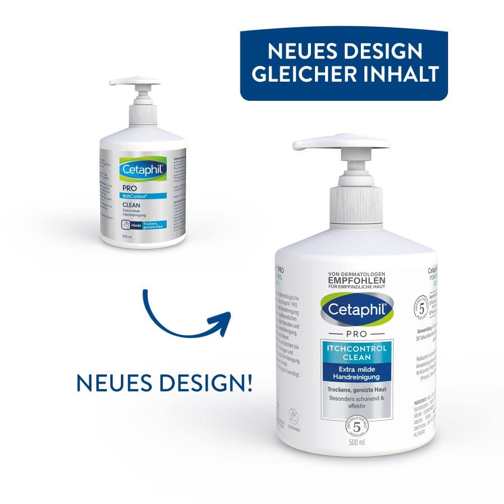 Cetaphil PRO ITCHCONTROL CLEAN Extra milde Handreinigung 500 ml Creme