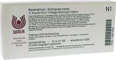 Parametrium/Echinacea comp. Ampullen 10X1 ml Ampullen