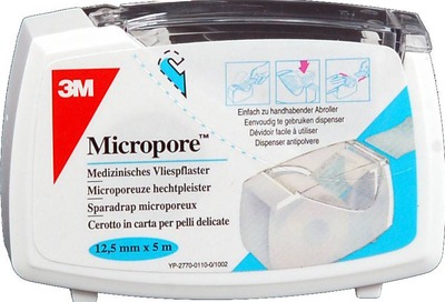 MICROPORE Vliespfl.1,25 cmx5 m m.Abr.1530NP-0SD 1 St Pflaster