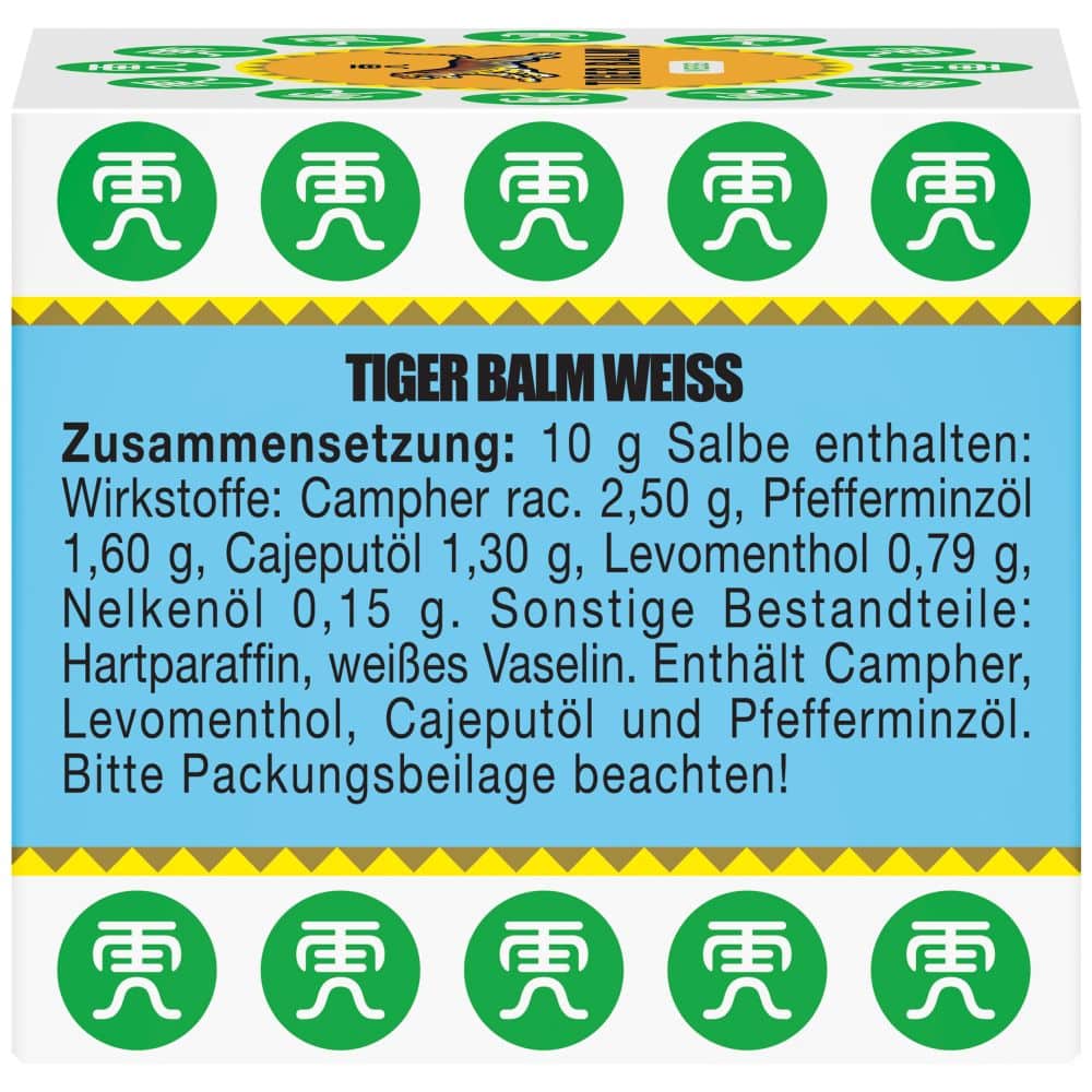 TIGER BALM WEISS 19.4 g Balsam
