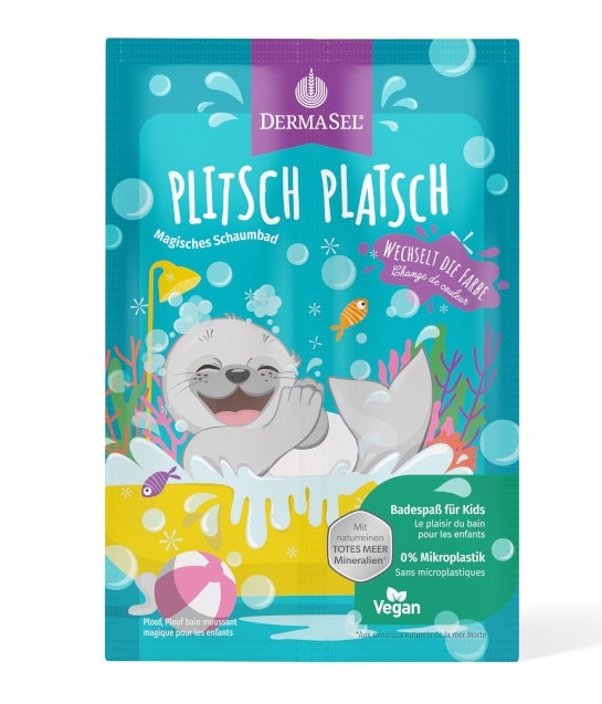 DERMASEL PLITSCH PLATSCH Magisches Schaumbad 2X15 ml Bad