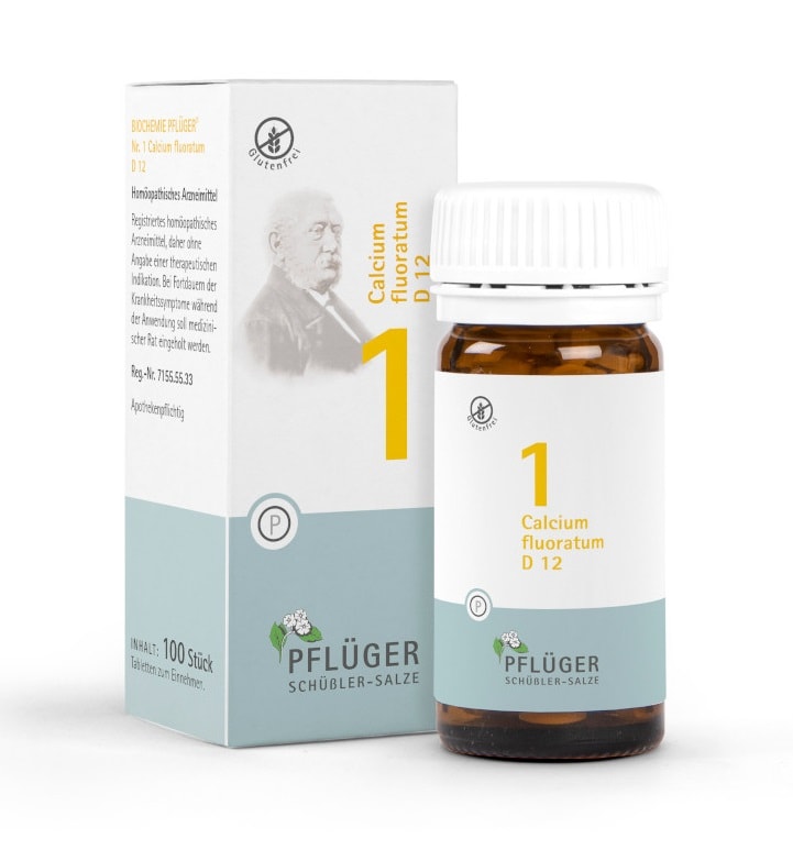 Schüßler-Salz Nr. 1 Calcium fluoratum D12 100 St Tabletten