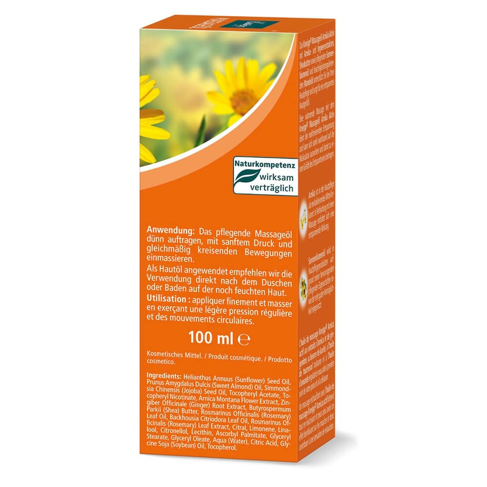 Kneipp MASSAGEÖL Arnika Aktiv 100 ml Öl