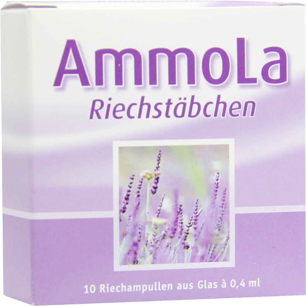 AMMOLA Riechstäbchen Riechampullen 10X0.4 ml Ampullen