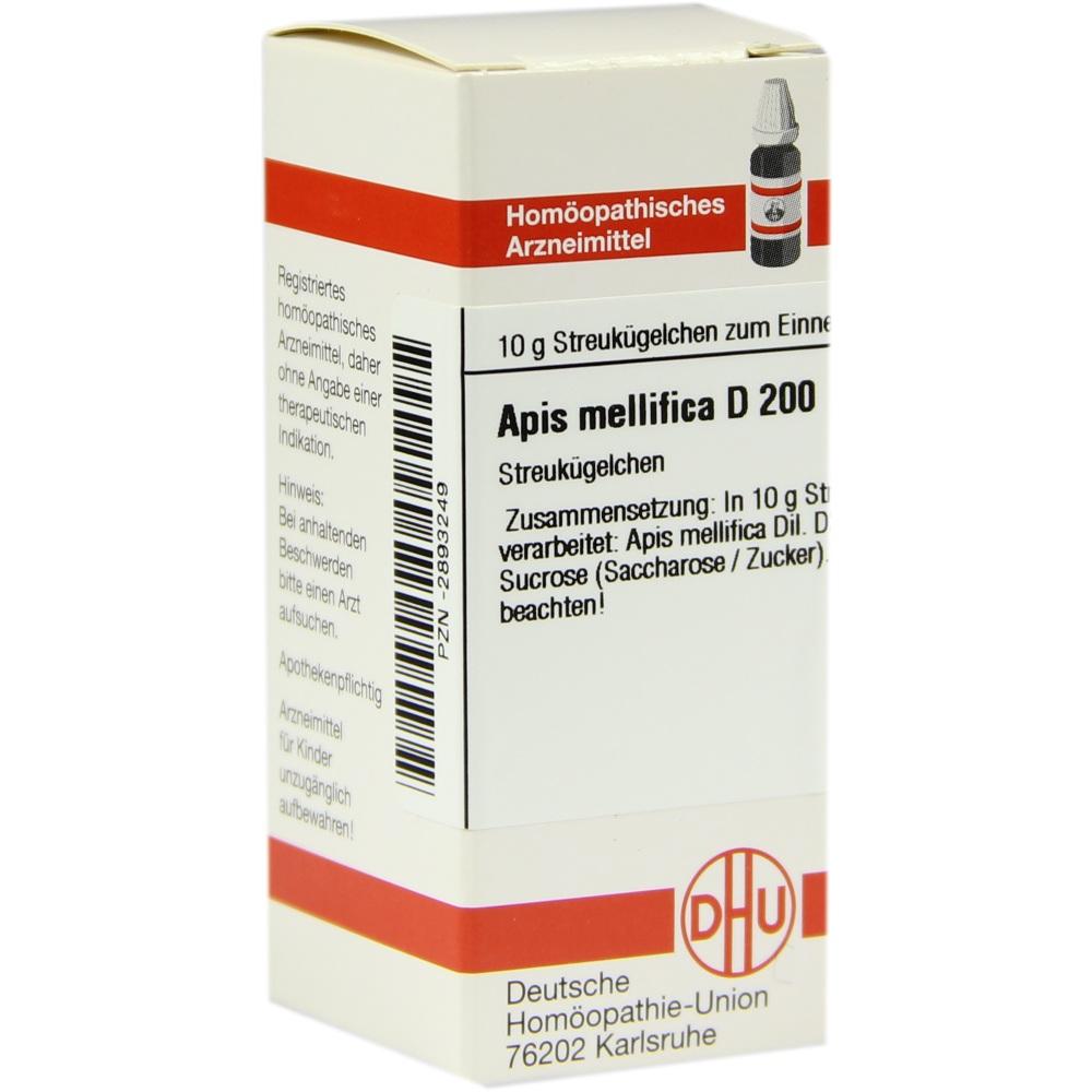 APIS MELLIFICA D 200 Globuli 10 g Globuli