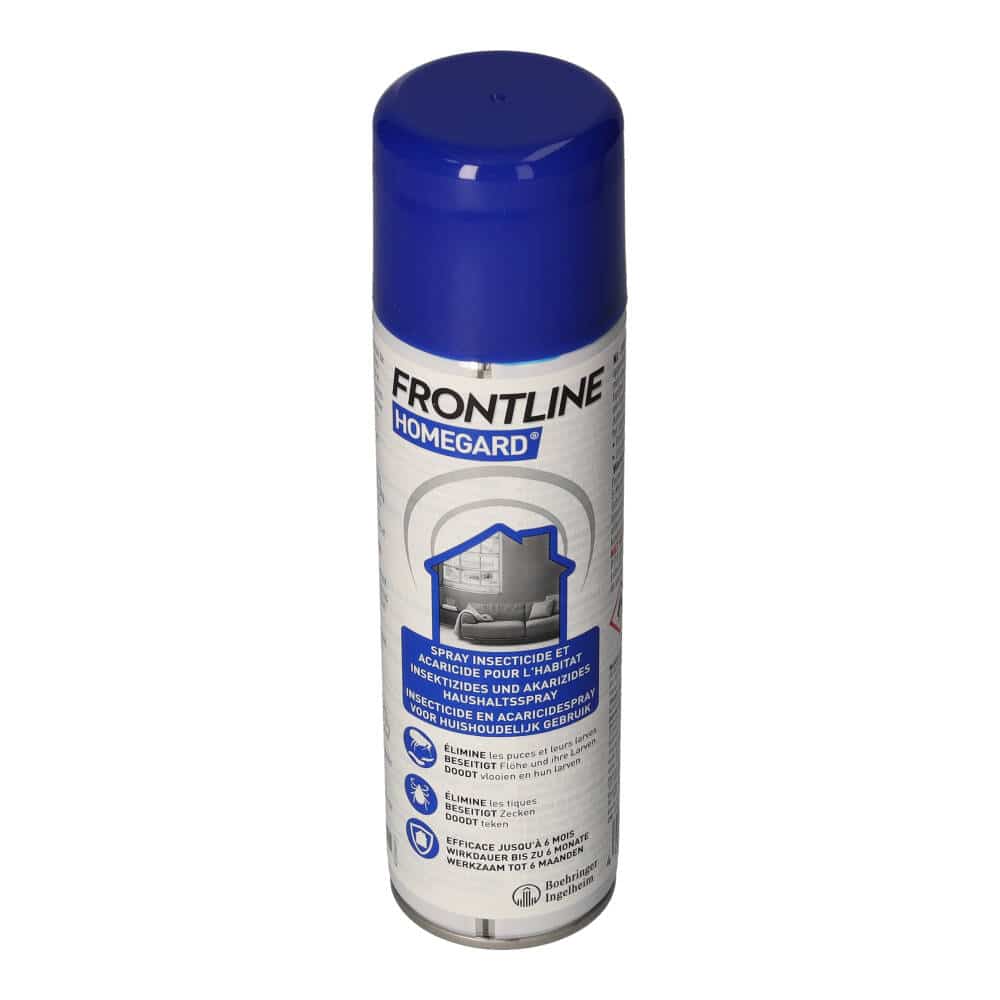 FRONTLINE HOMEGARD  zur gezielten Umgebungsbehandlung gegen Zecken, Flöhe & Flohlarven 250 ml Spray