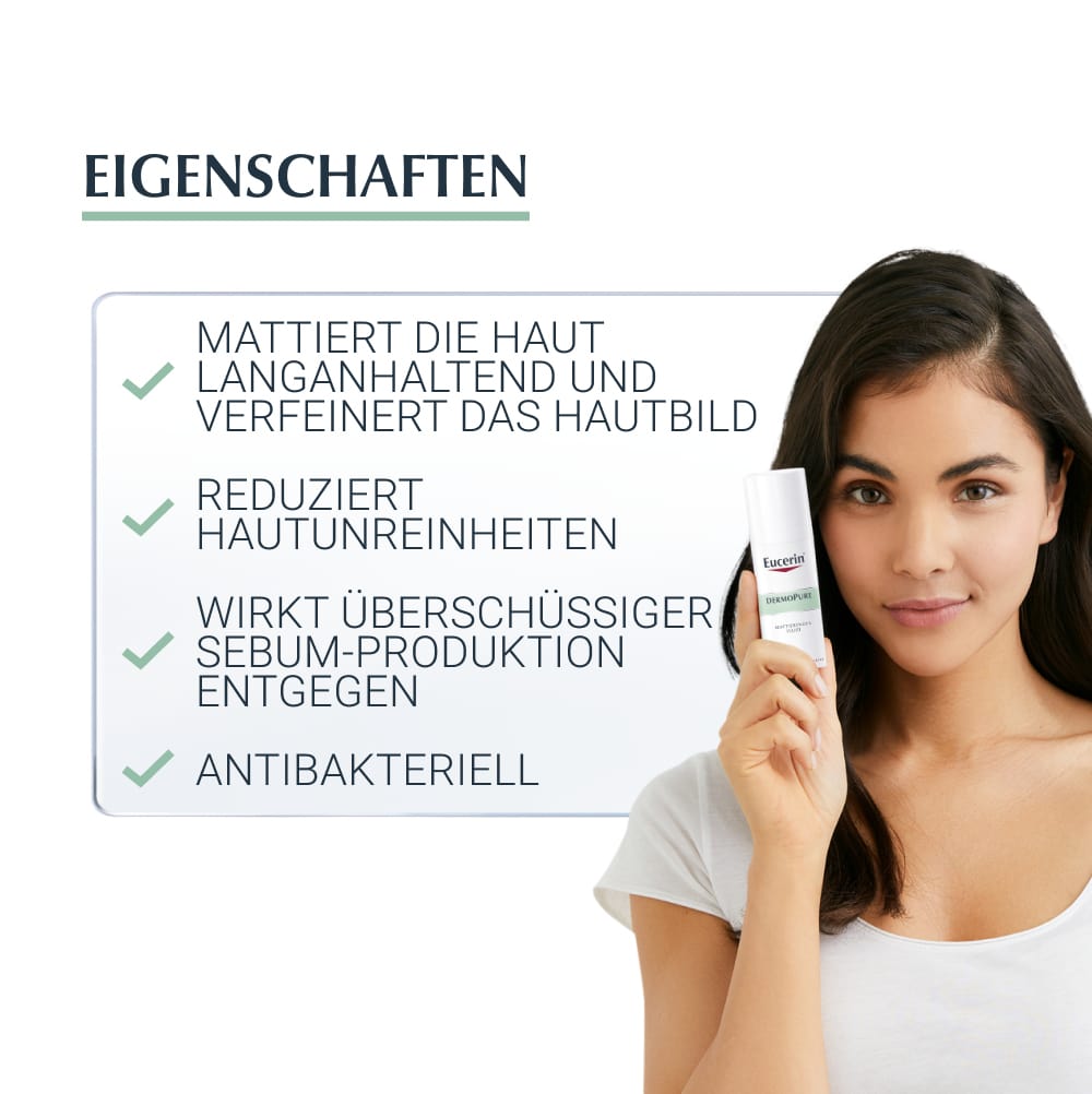 Eucerin DERMOPURE MATTIERENDES FLUID + 3 € sparen* 50 ml Körperpflege