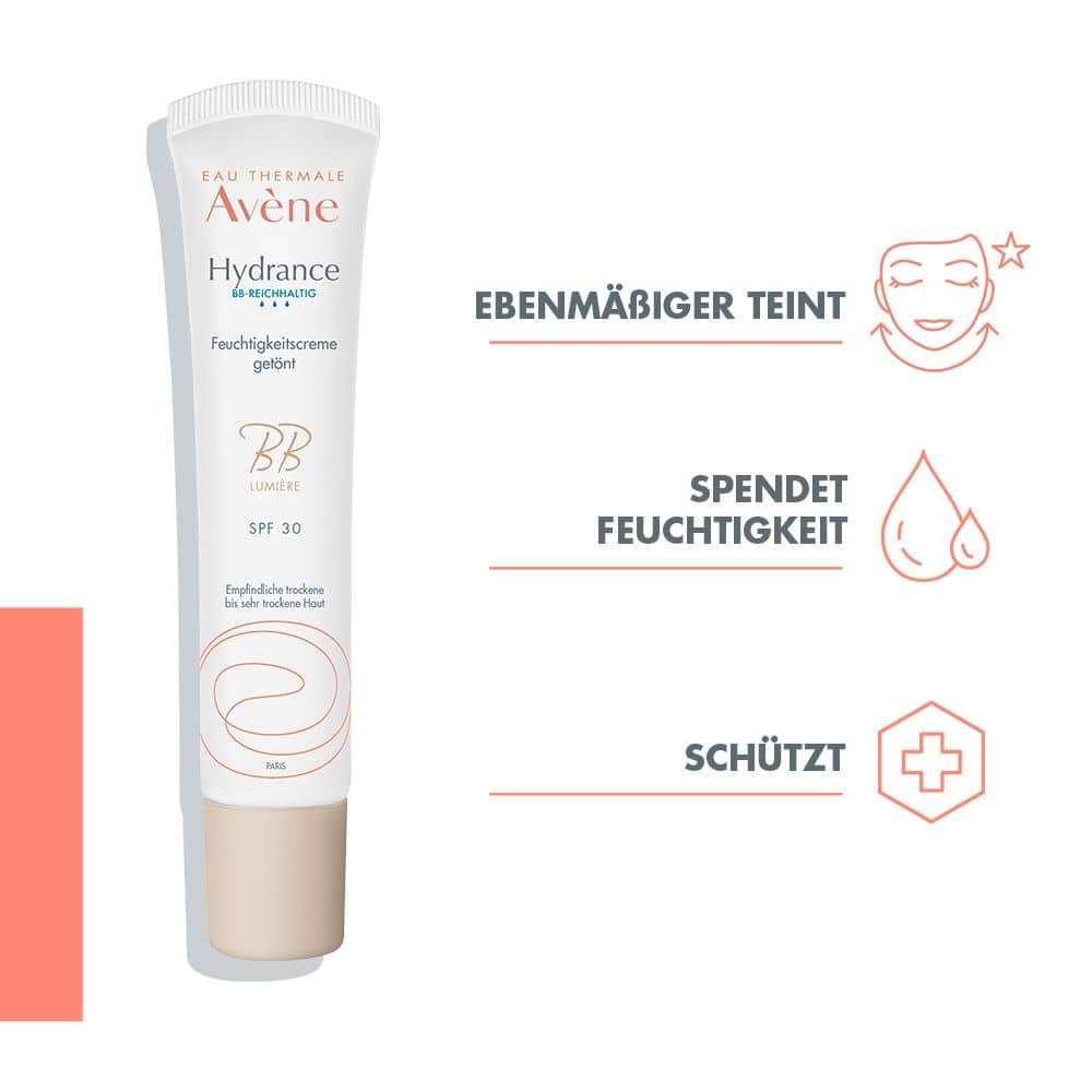 Avène Hydrance BB-REICHHALTIG Feuchtigkeitscreme getönt 40 ml Creme