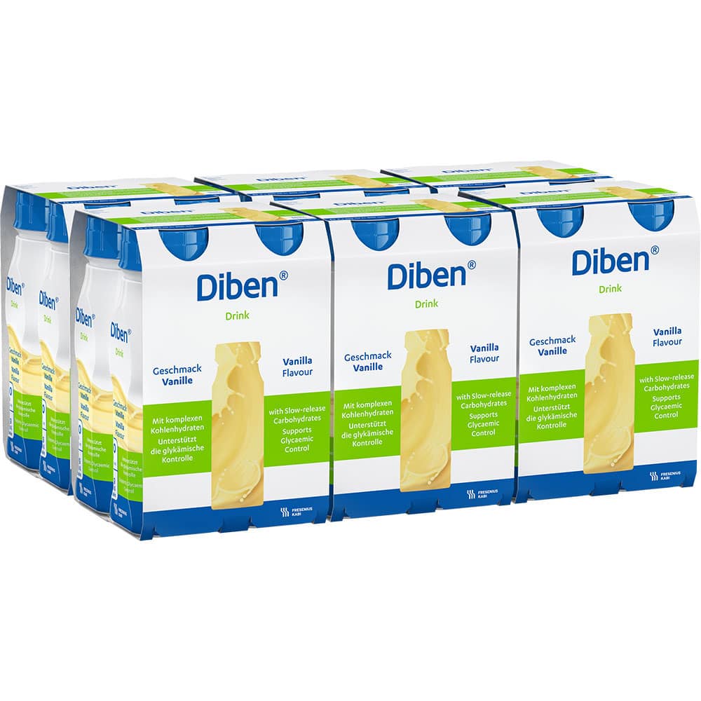 Diben DRINK Trinknahrung Vanille 24X200 ml Flüssigkeit 24X200 ml