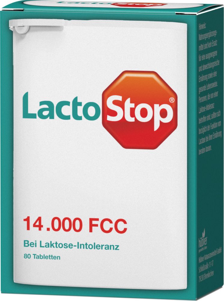 LactoStop 14000 FCC Tabletten Spender 80 St Tabletten