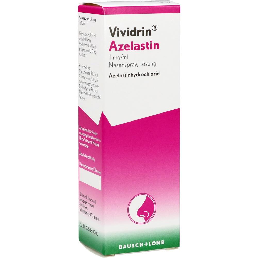 Vividrin Azelastin Nasenspray  10 ml Nasenspray