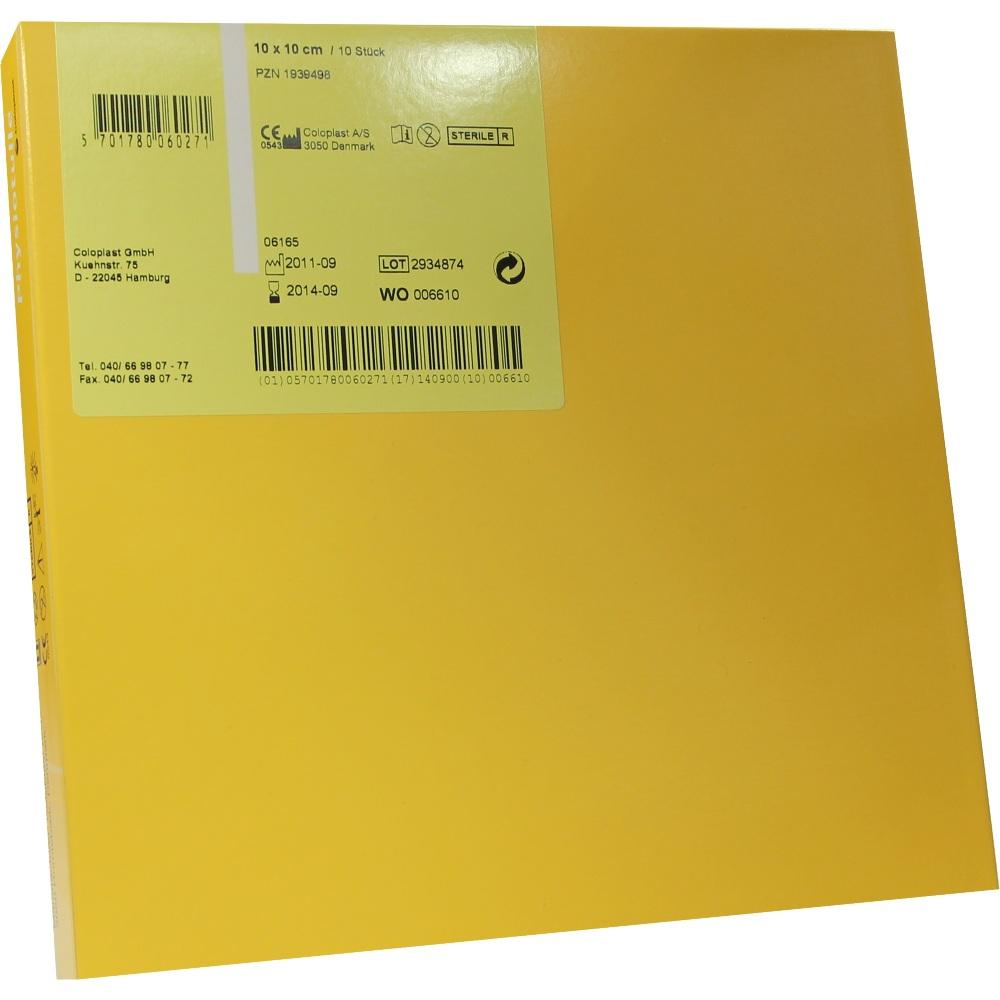 PHYSIOTULLE Verband 10x10 cm nicht haftend 10 St