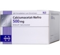 CALCIUMACETAT NEFRO 500 mg Filmtabletten 200 St Filmtabletten