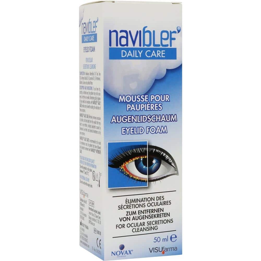 Naviblef Daily Care Augenlidschaum 50 ml Schaum