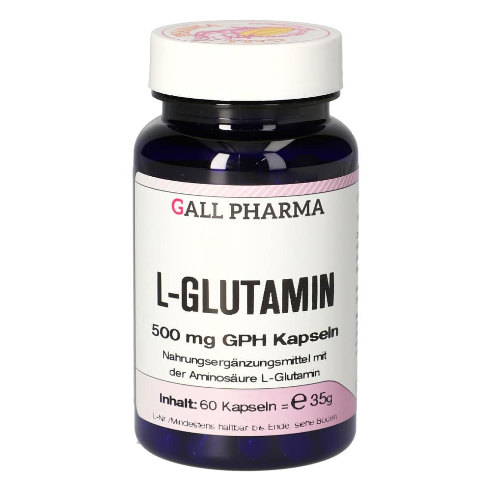 L-GLUTAMIN 500 mg Kapseln 60 St Kapseln
