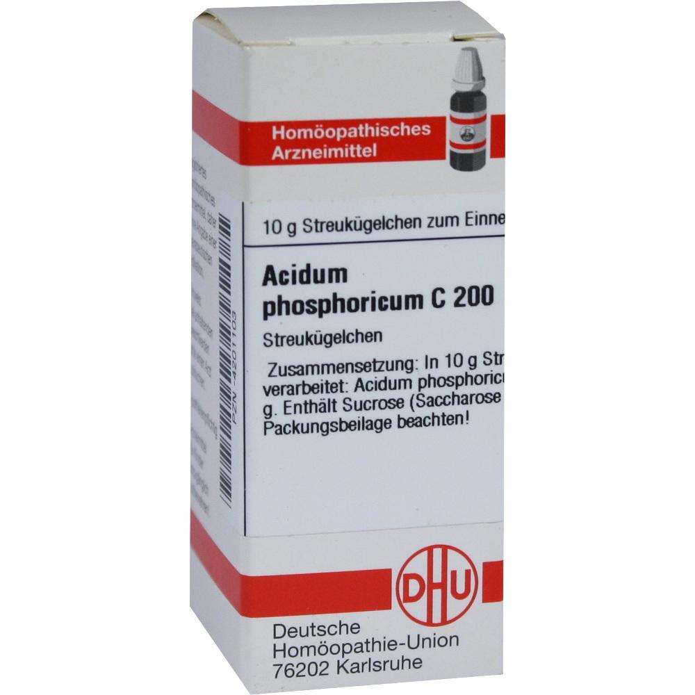 ACIDUM PHOSPHORICUM C 200 Globuli 10 g Globuli