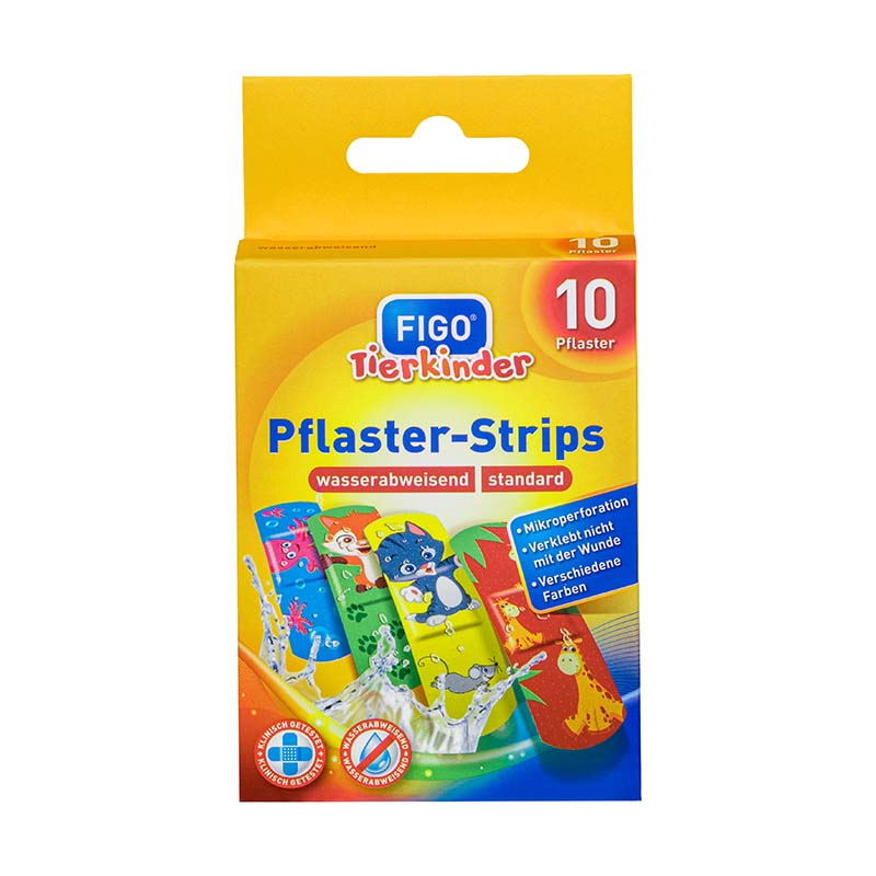 FIGO Tierkinder Pflaster-Strips wasserabweisend 10 St 10 St Pflaster