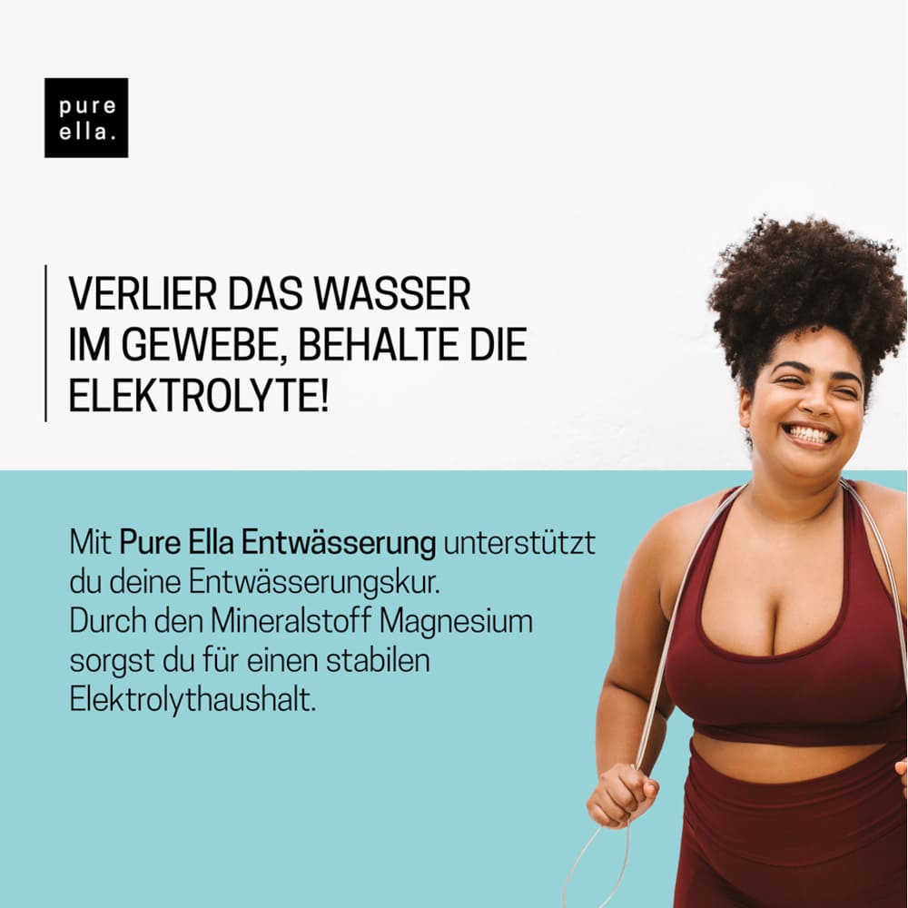 pure ella. Entwässerung 60 St Kapseln