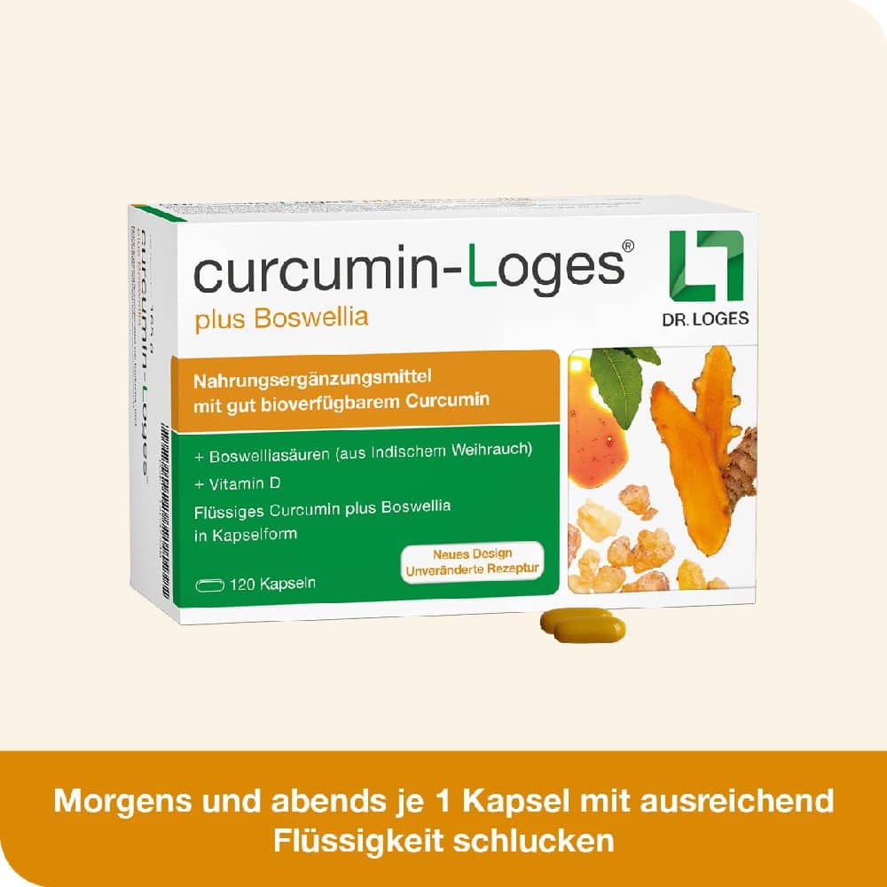 curcumin-Loges plus Boswellia  60 St Kapseln