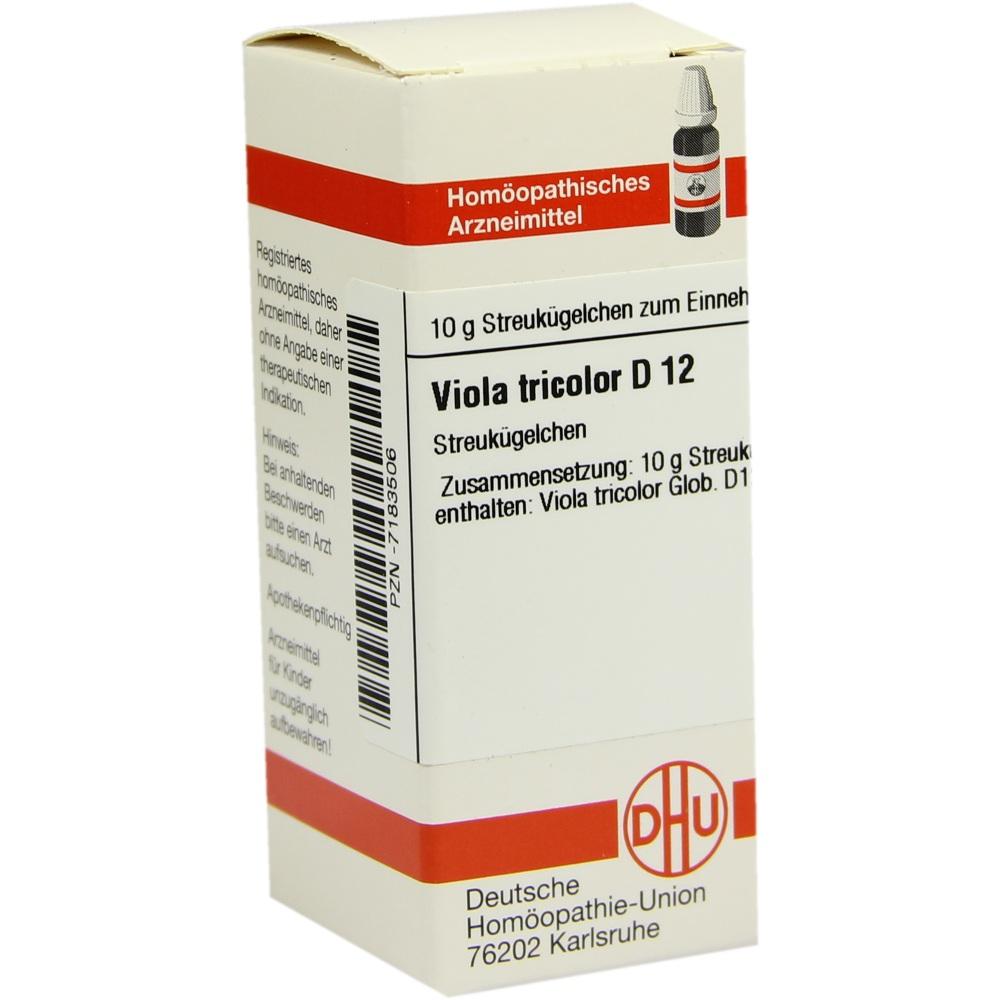 VIOLA TRICOLOR D 12 Globuli 10 g Globuli