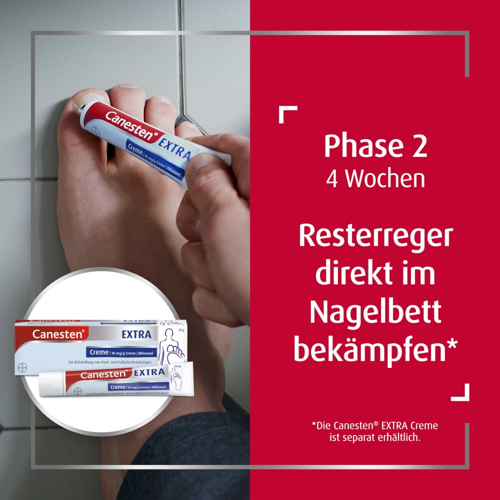 Canesten EXTRA Nagelset 1 St Salbe