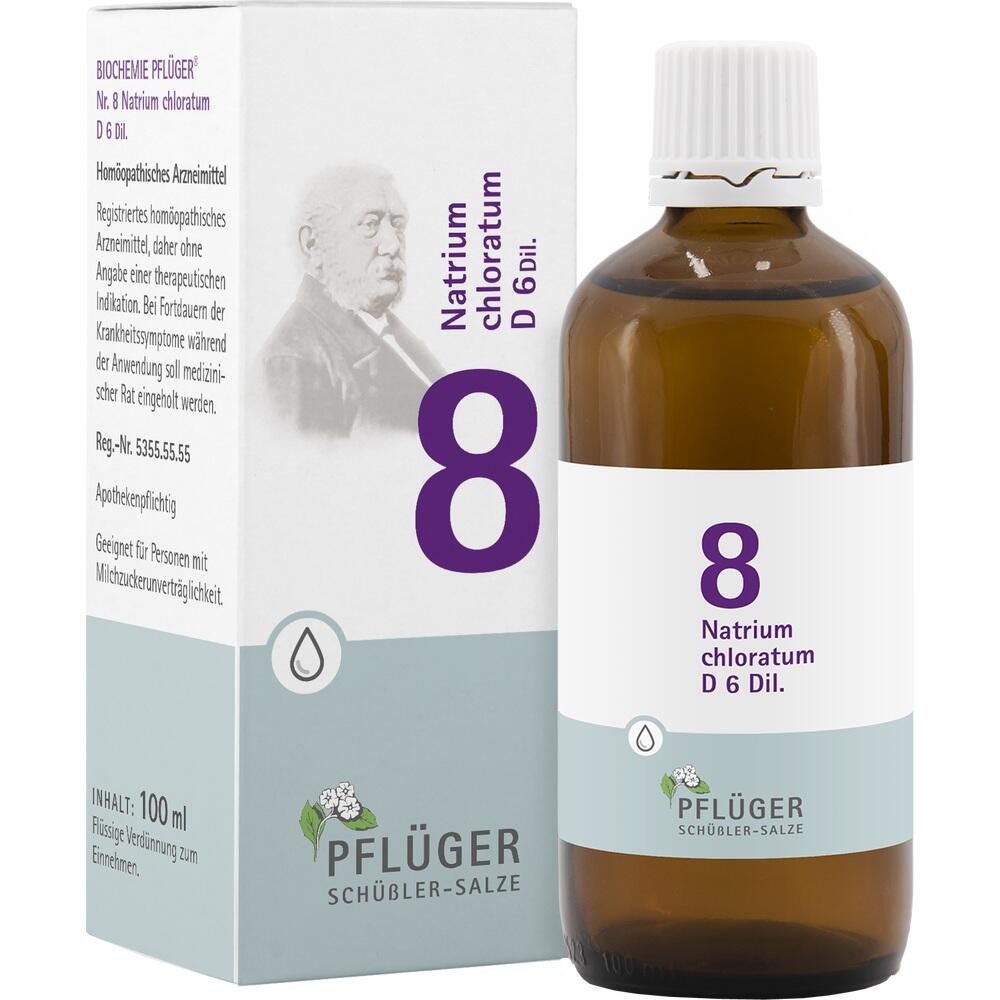 Schüßler-Salz Nr. 8 Natrium chloratum D6 100 ml Tropfen