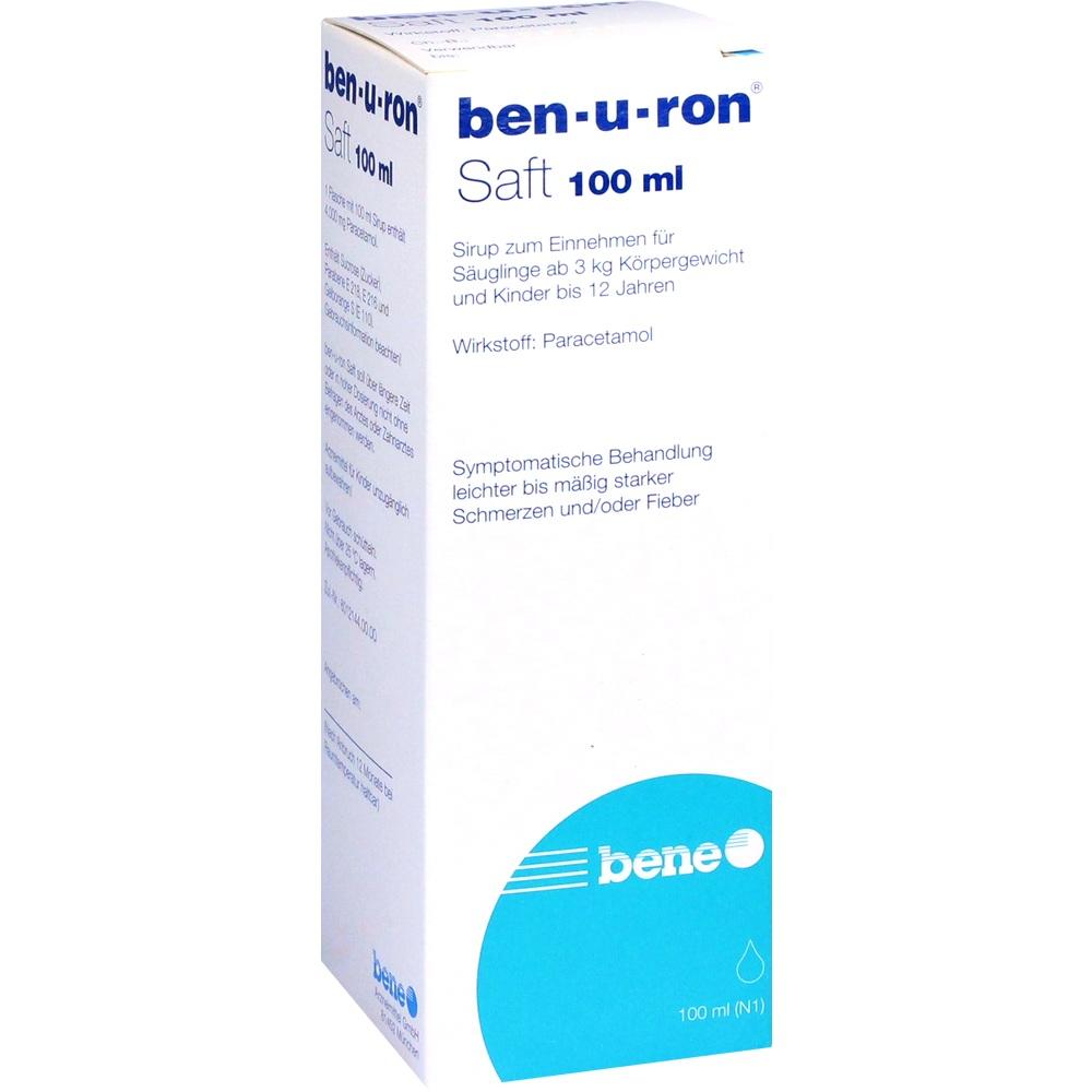 Ben-u-ron Saft 100 ml Sirup