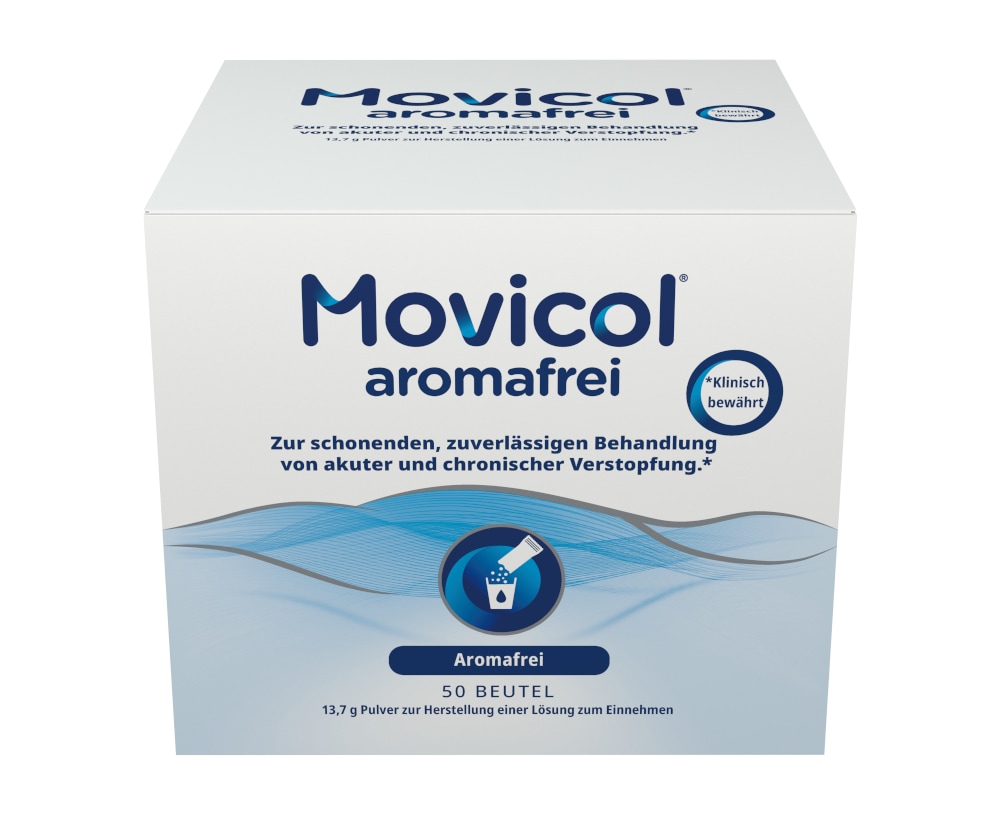 MOVICOL aromafrei Beutel 50 St Pulver zur Herstellung einer Lösung zum Einnehmen