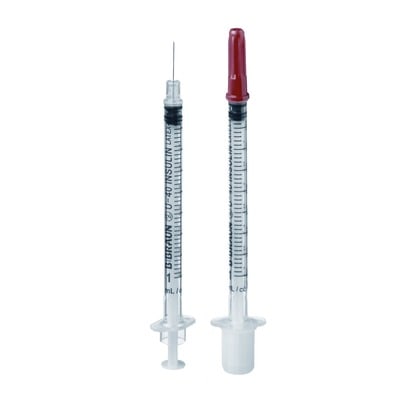 OMNICAN Insulinspr.1 ml U40 m.Kan.0,30x8 mm einz. 100X1 St Spritzen