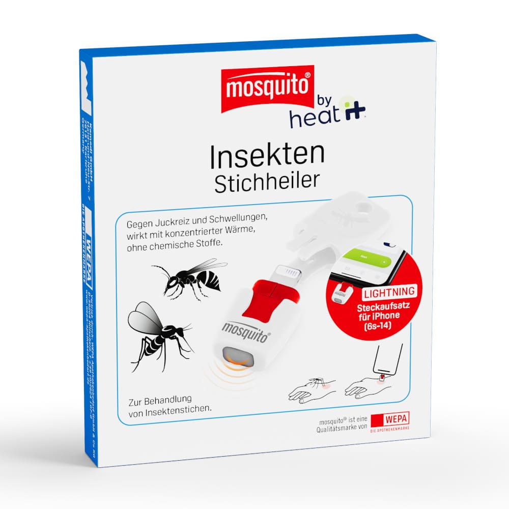 mosquito by heat it - Insekten Stichheiler für Iphone 1 St