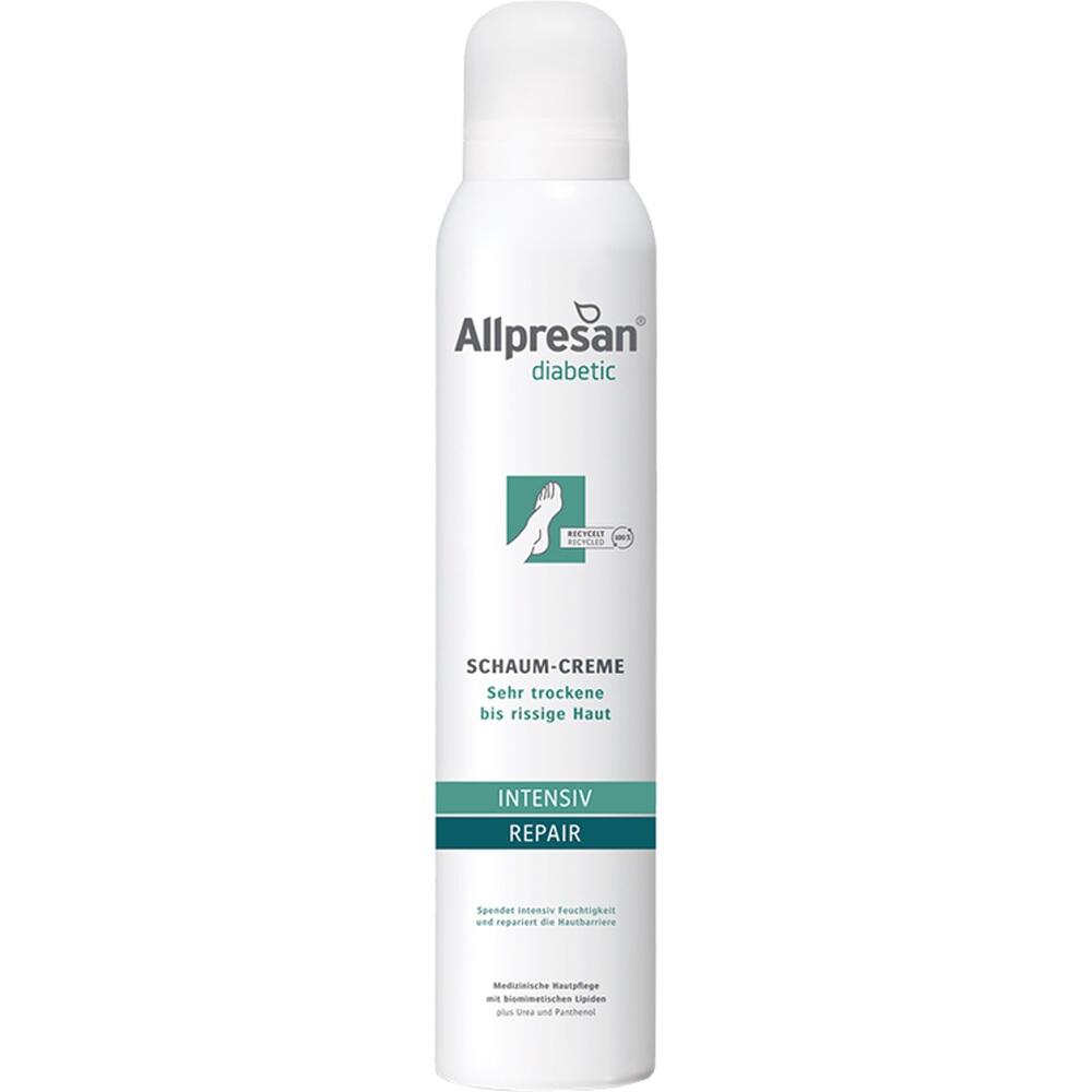 Allpresan diabetic INTENSIV REPAIR Schaum-Creme 200 ml Schaum