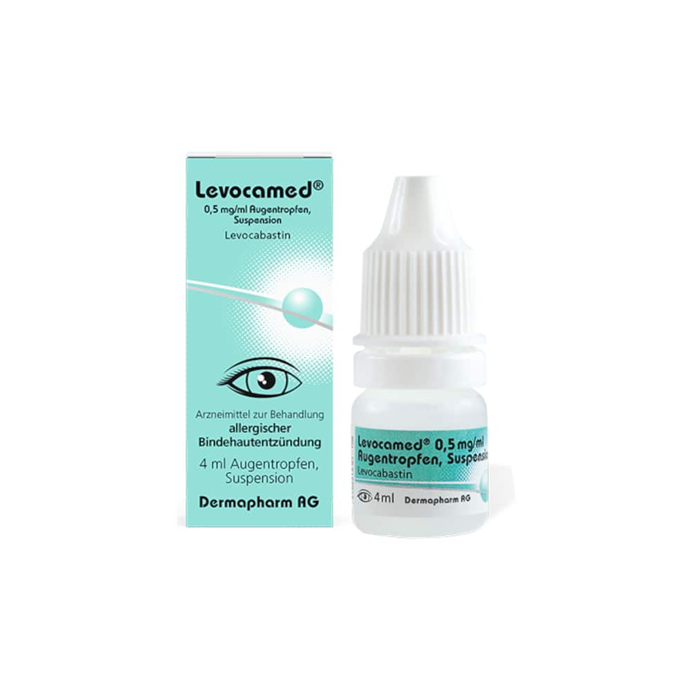 Levocamed 0,5mg/ml Augentropfen 4 ml Augentropfen