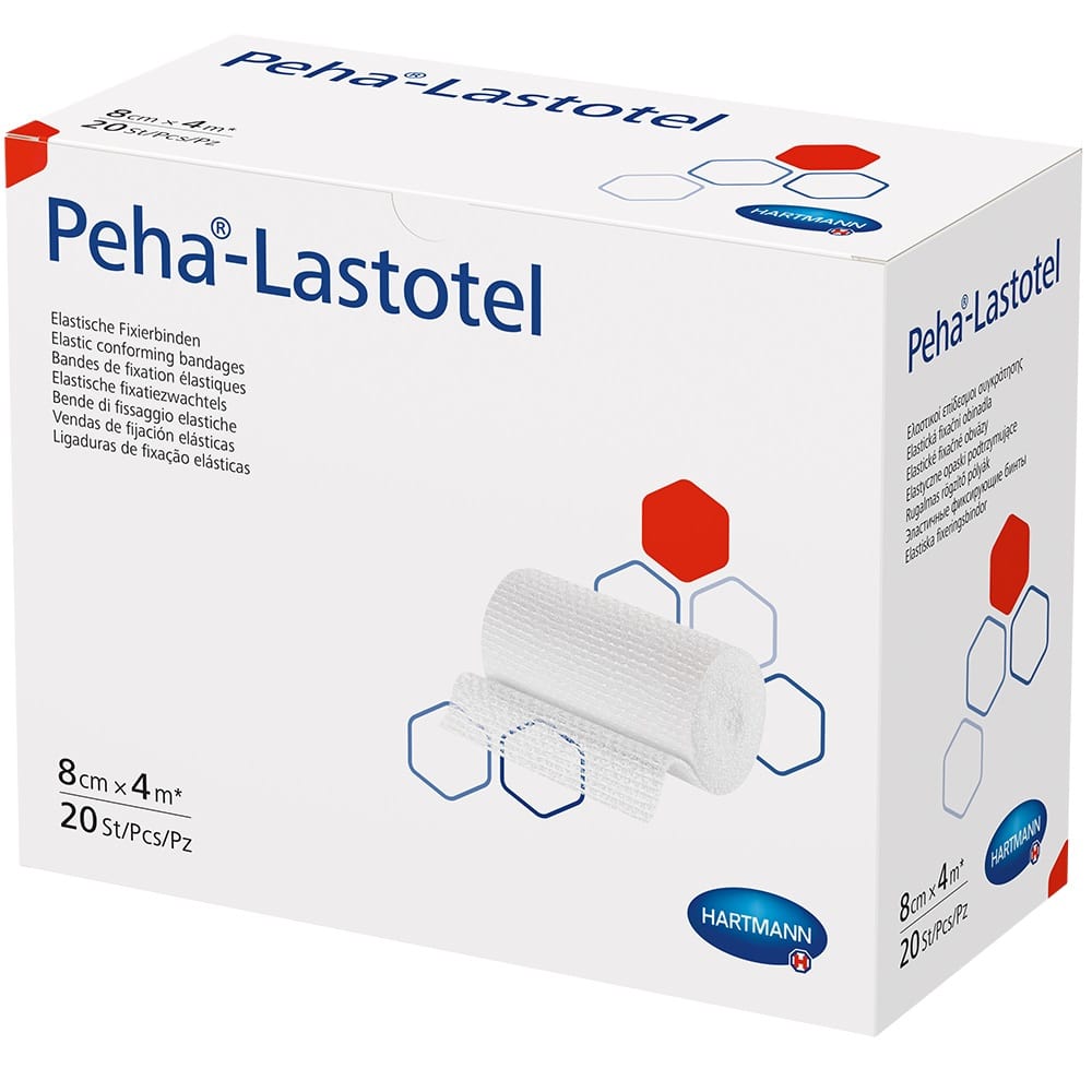 PEHA-LASTOTEL Fixierbinde 8 cmx4 m 20 St Binden