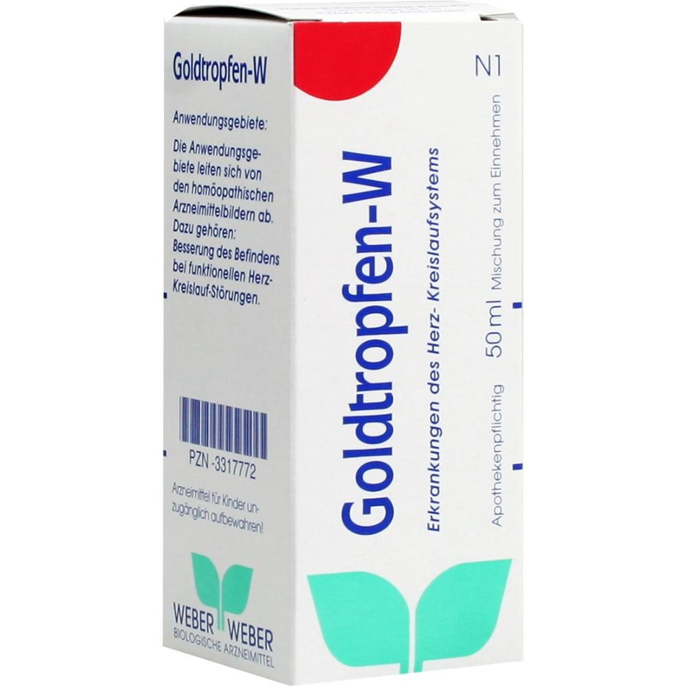 GOLDTROPFEN W Tropfen zum Einnehmen 50 ml Mischung