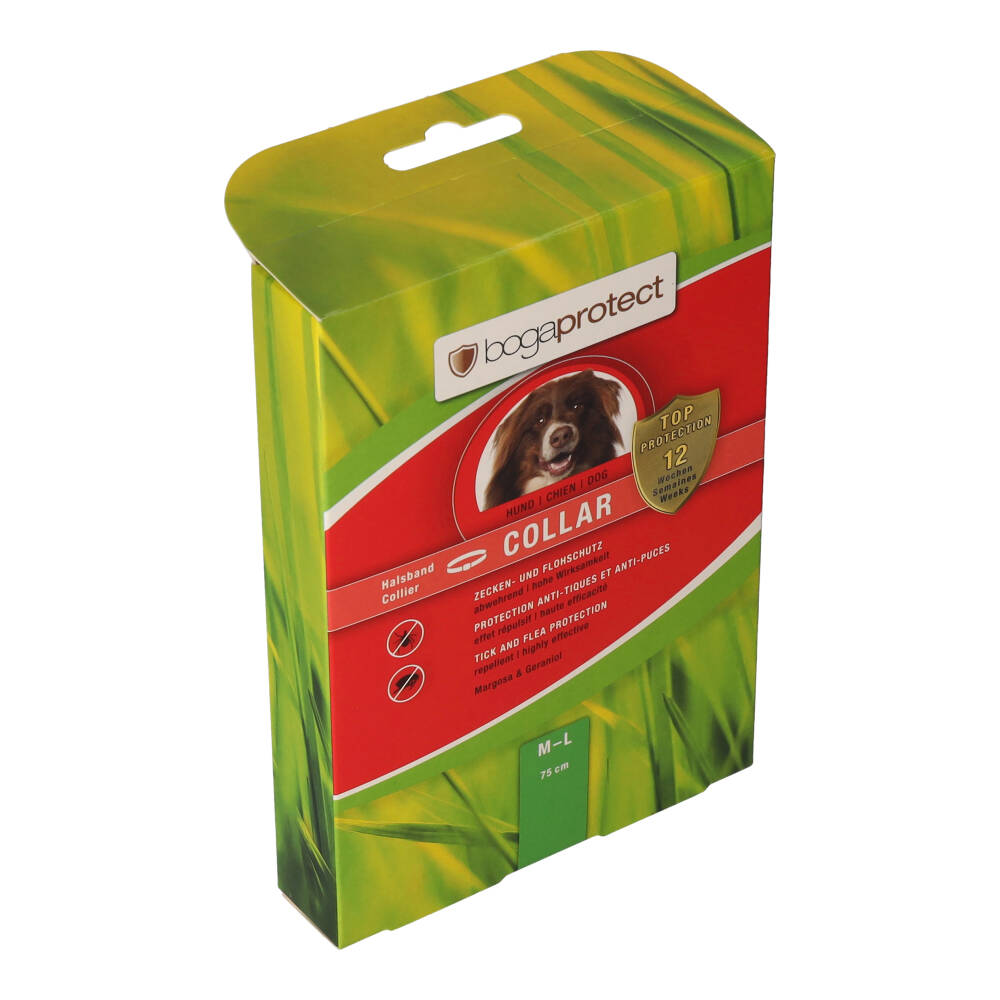 bogaprotect Collar Halsband Hund M-L 1 St Halsband