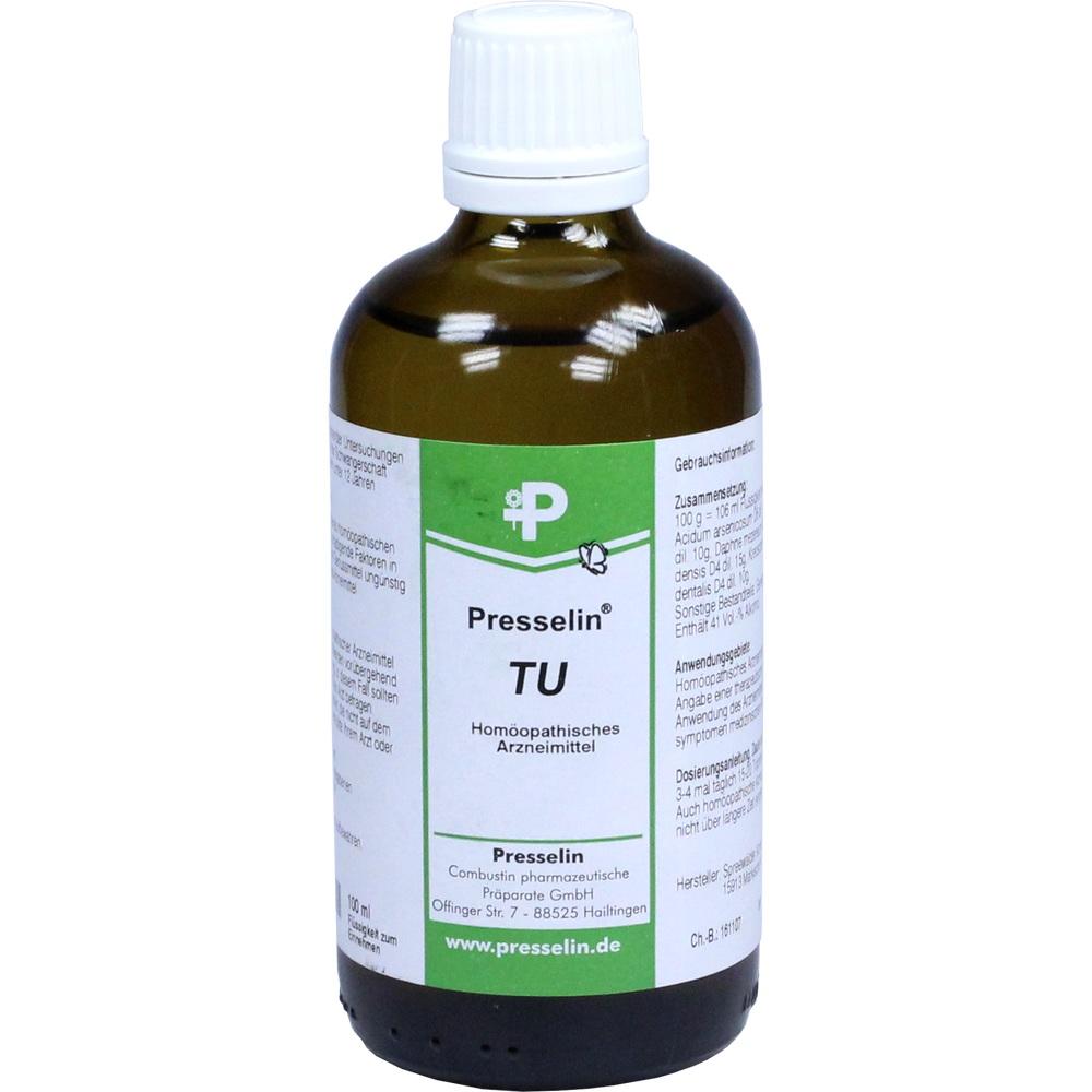 PRESSELIN TU Geschwulste Tropfen 100 ml Tropfen