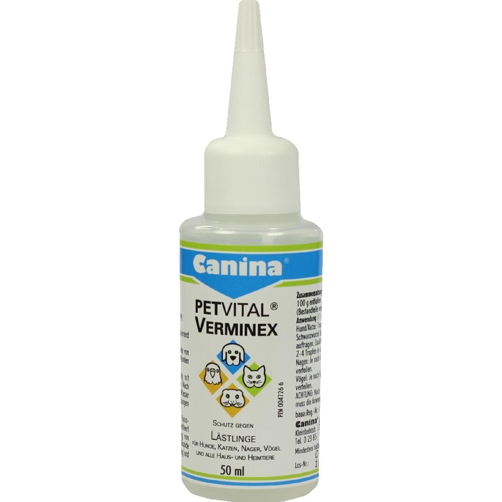 PETVITAL Verminex flüssig veterinär 50 ml Flüssigkeit