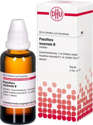 PASSIFLORA INCARNATA Urtinktur 50 ml Dilution